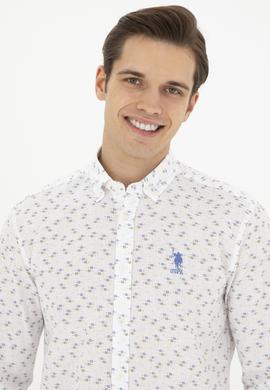 Erkek Açık Mavi Uzun Kollu Gömlek - 50288374007