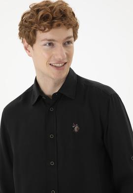 Erkek Siyah Uzun Kollu Gömlek - 50288669025