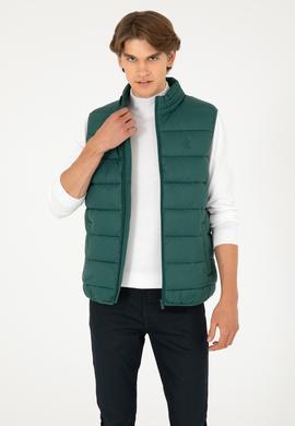 Erkek Koyu Yeşil Yelek - 50290714025