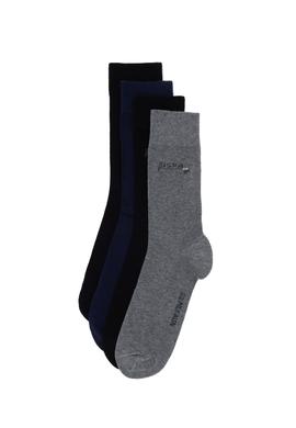 Erkek Gri Melanj Çorap - 50295700004