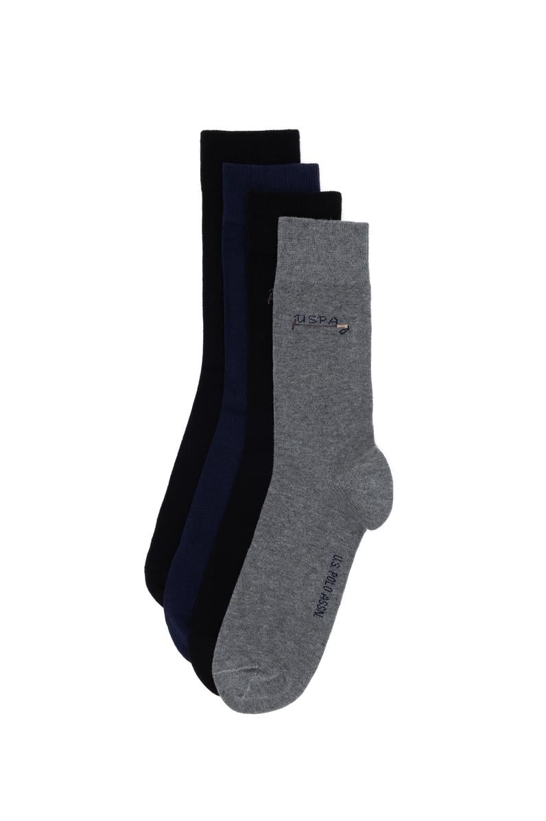 Erkek Gri Melanj Çorap