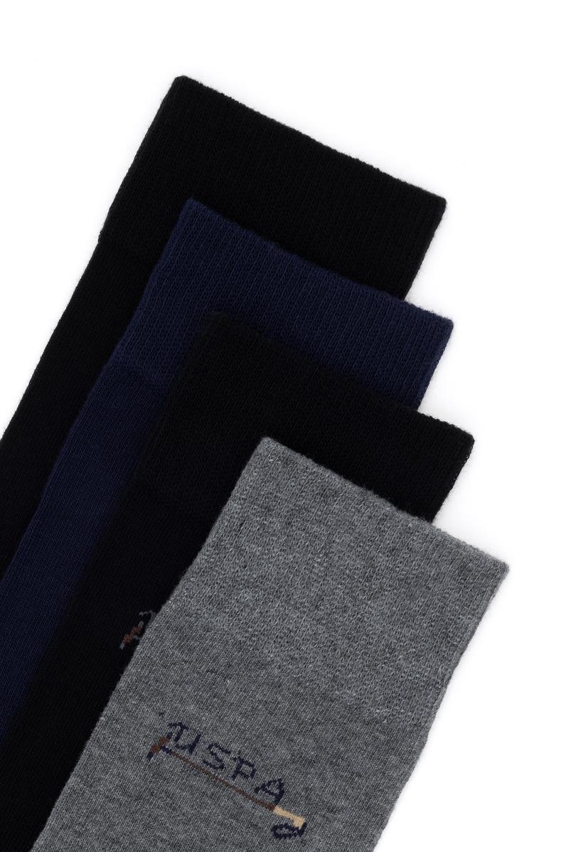 Erkek Gri Melanj Çorap