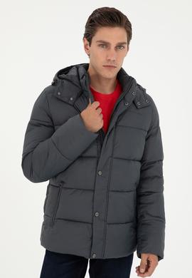 Erkek Antrasit Mont - 50292894036