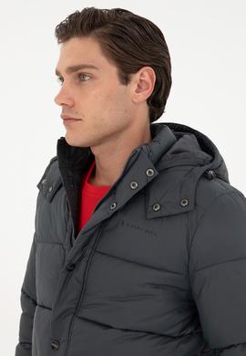 Erkek Antrasit Mont - 50292894036