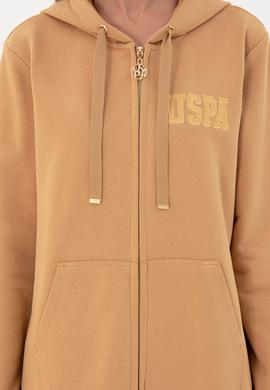 Kadın Camel Kapüşonlu Sweatshirt - 50289545086