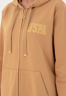 Kadın Camel Kapüşonlu Sweatshirt - 50289545086