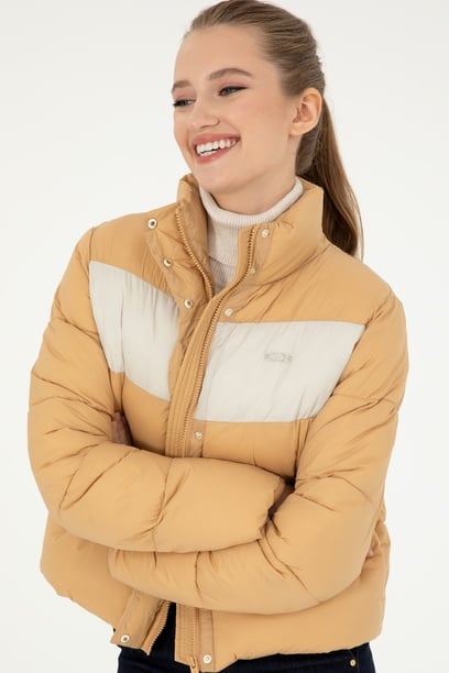 Kadın Camel Mont