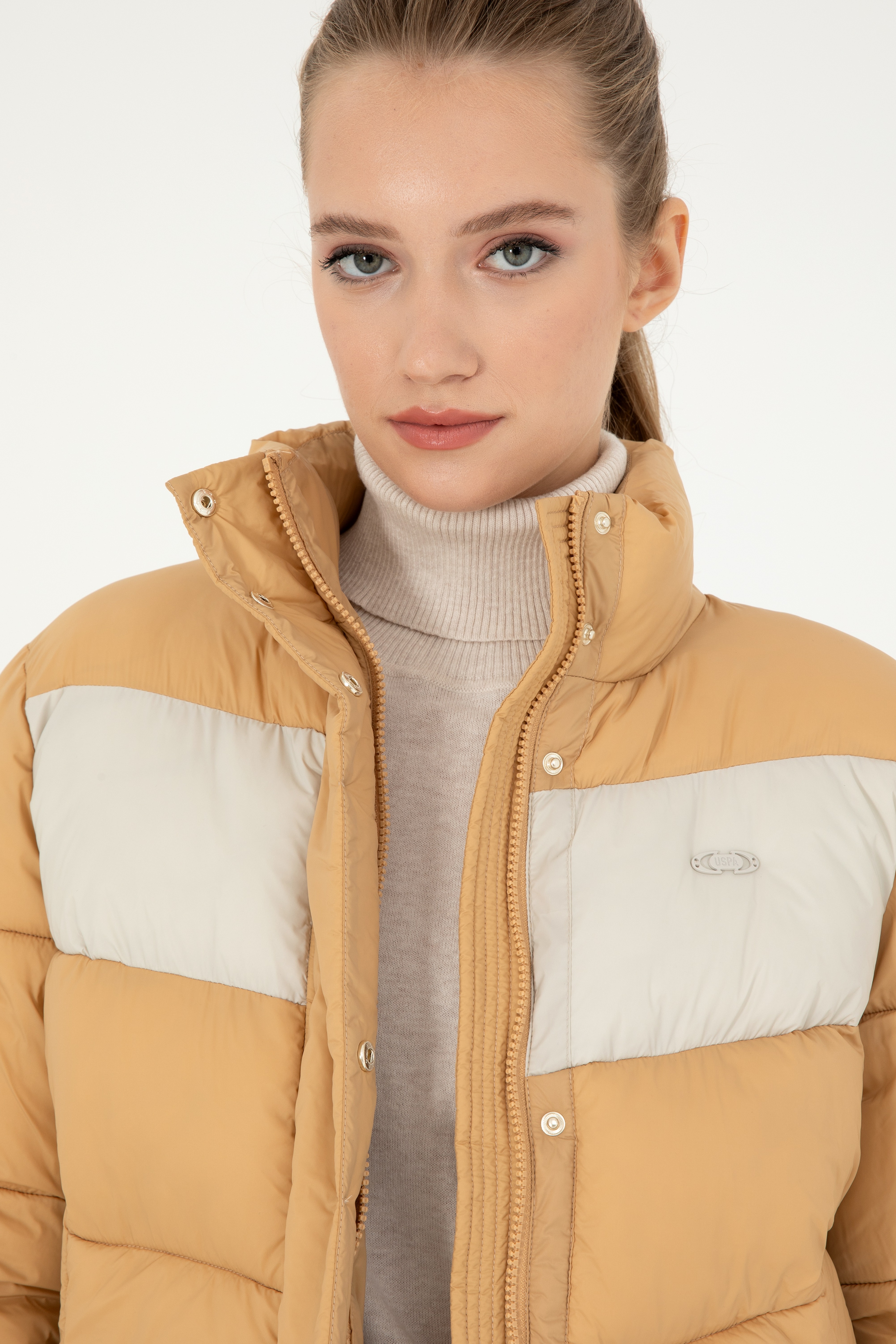 Kadın Camel Mont