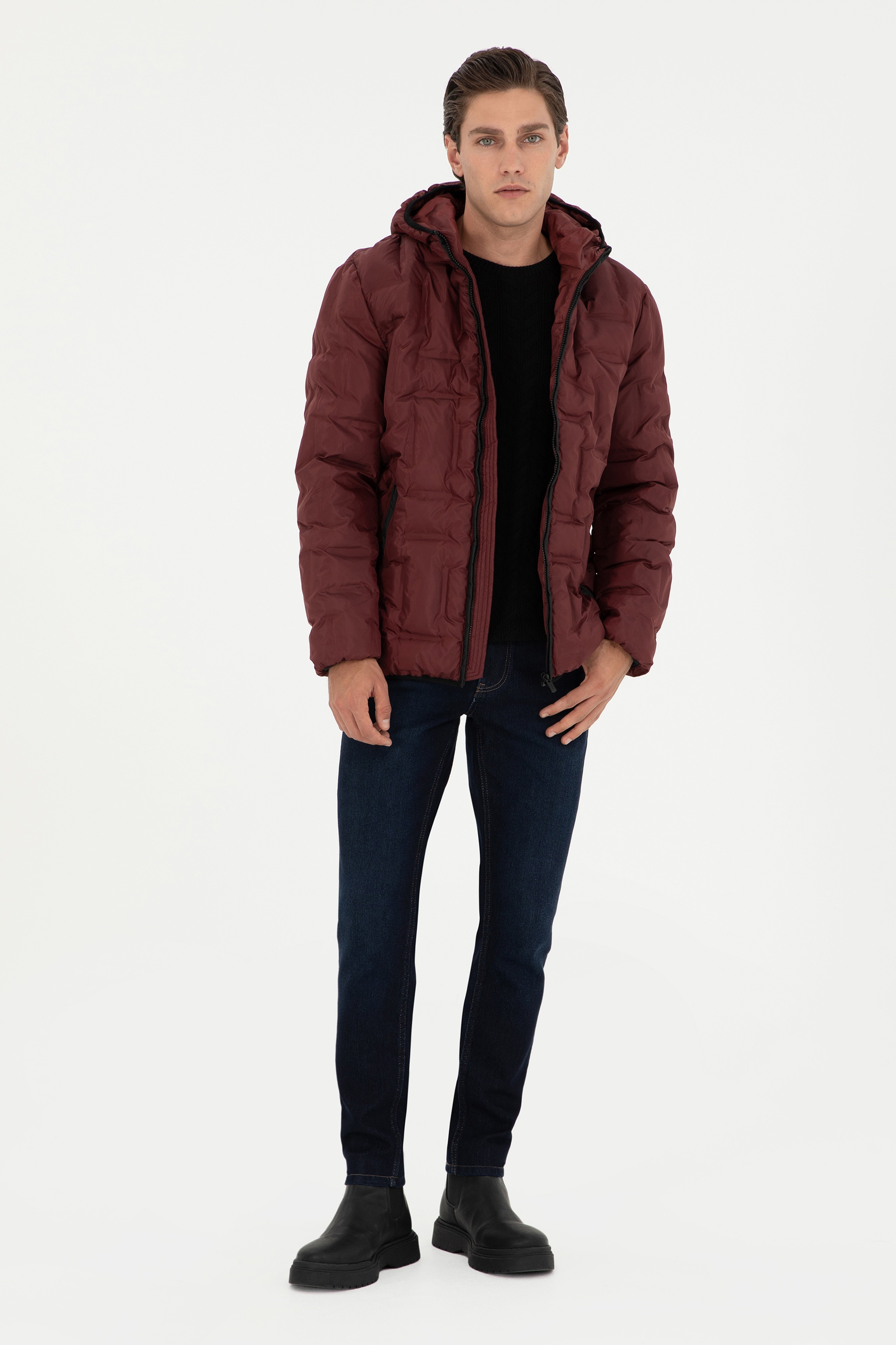 Erkek Bordo Mont