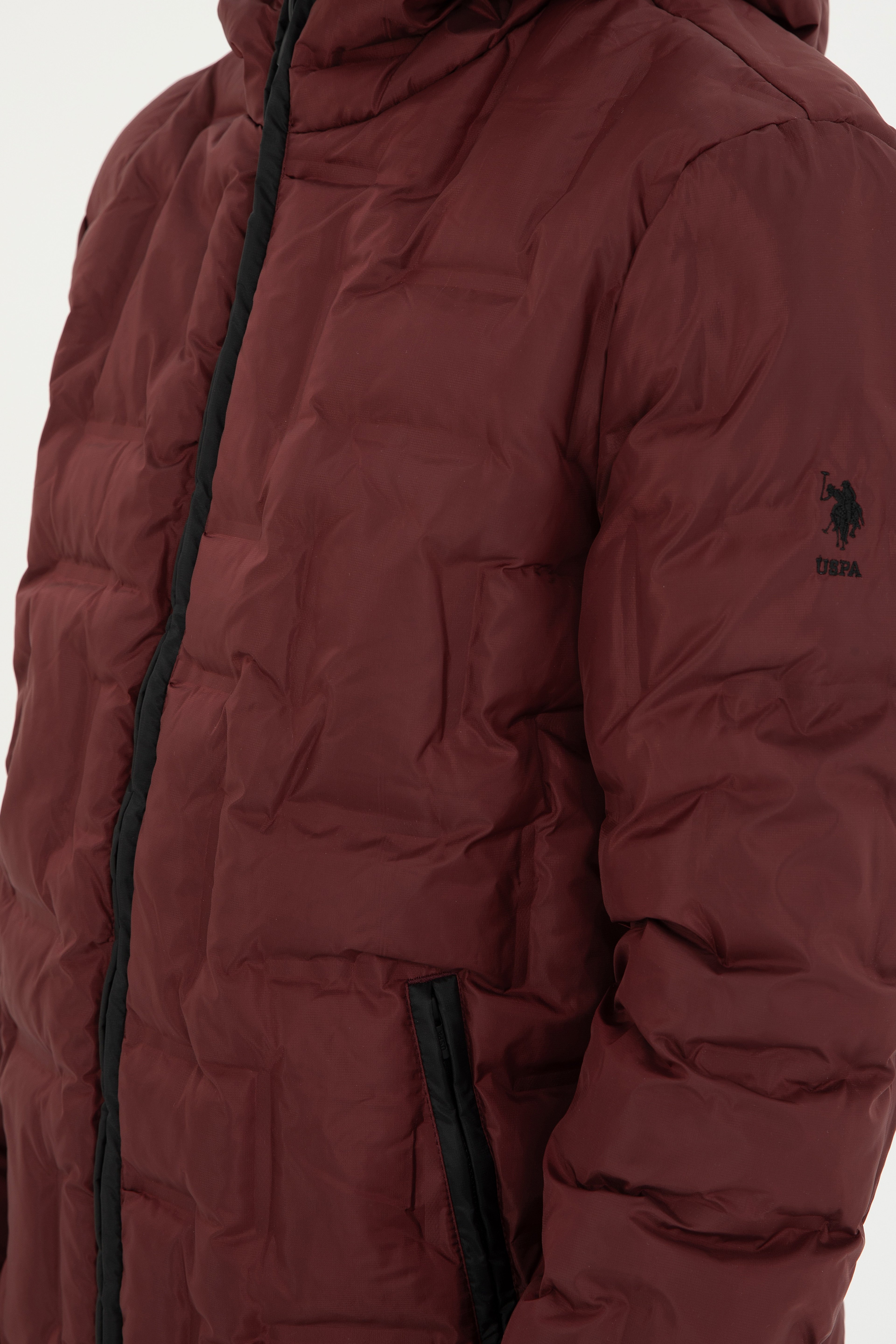Erkek Bordo Mont - Image 7