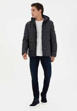 Erkek Antrasit Mont - 50292895004