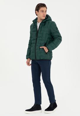 Erkek Koyu Yeşil Mont - 50292895022