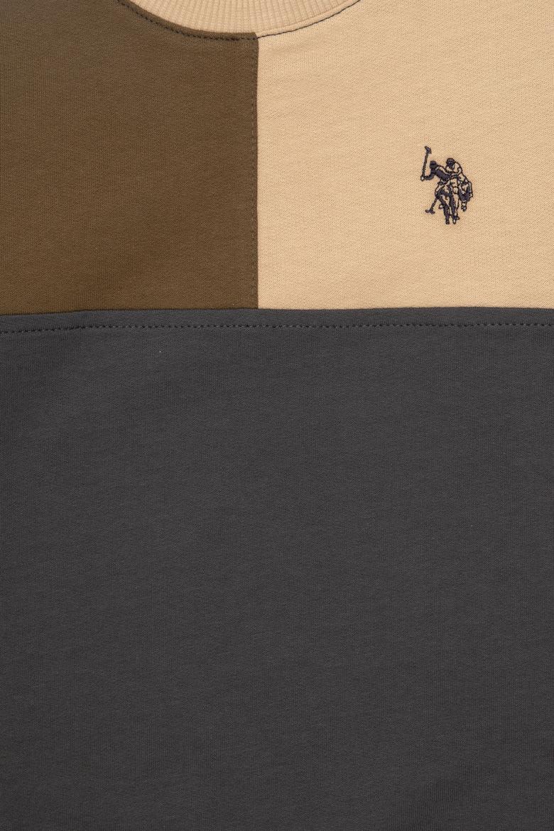 Erkek Çocuk Antrasit Bisiklet Yaka Sweatshirt - 50293527029