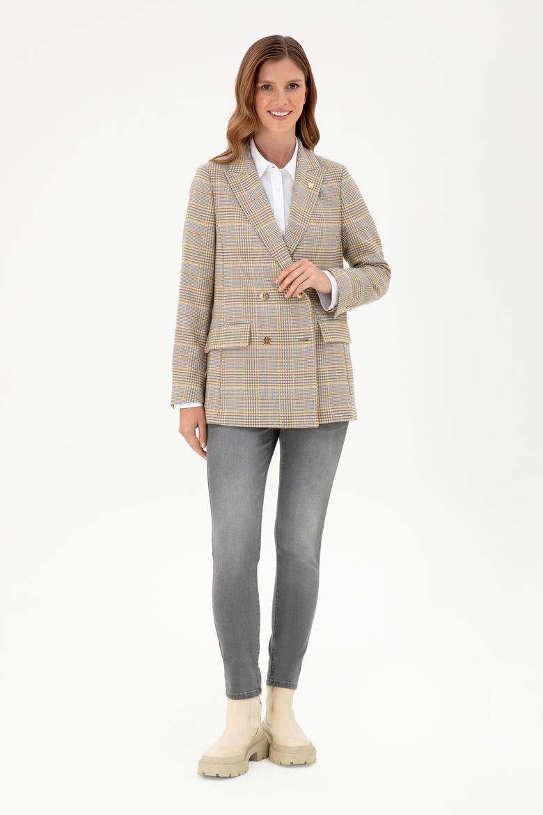 Kadın Sarı Ceket - 50291994004