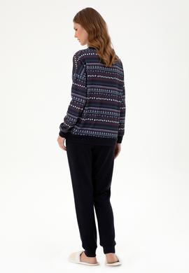 Kadın Lacivert Pijama Takımı - 50303403005