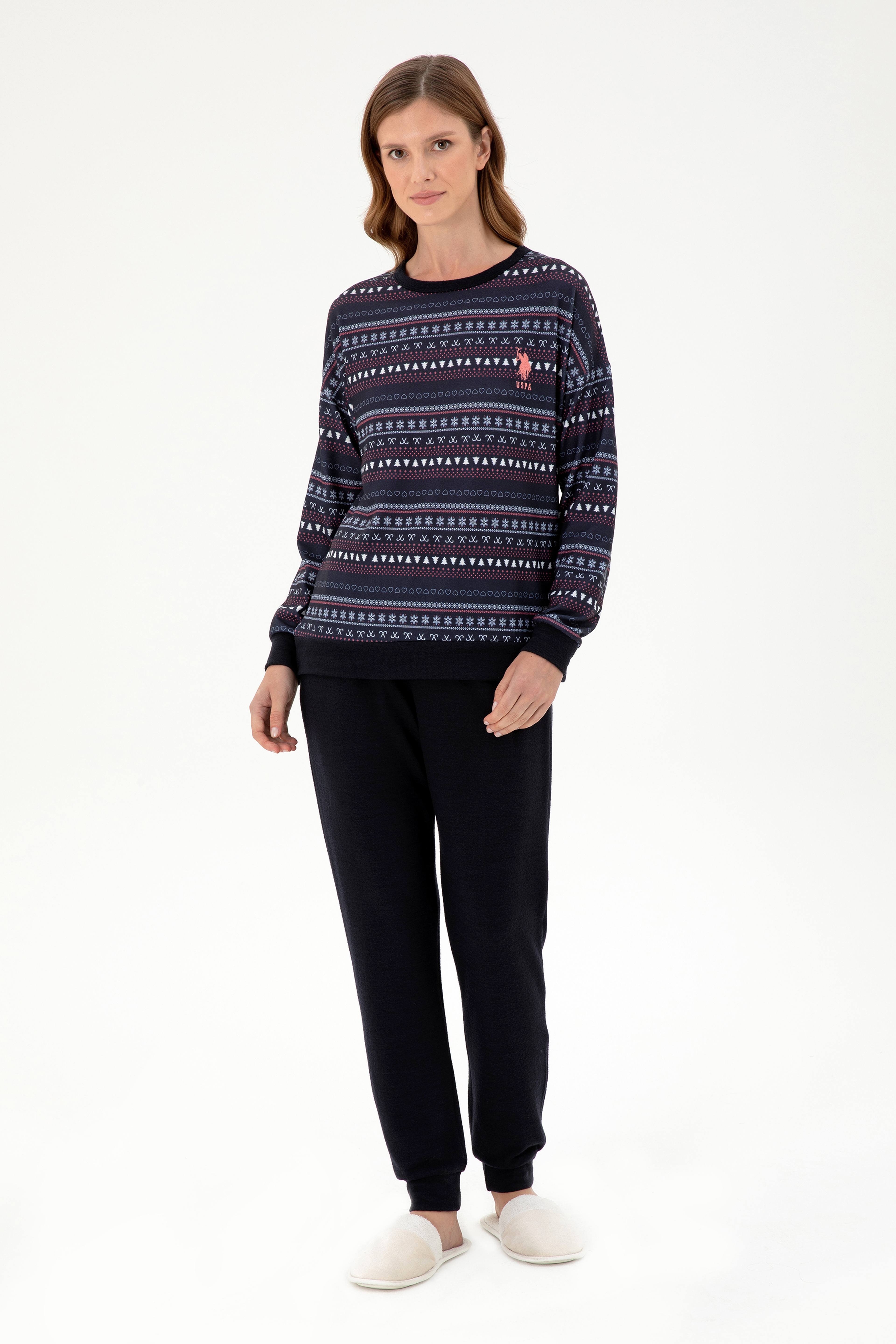 Kadın Lacivert Pijama Takımı - Image 2