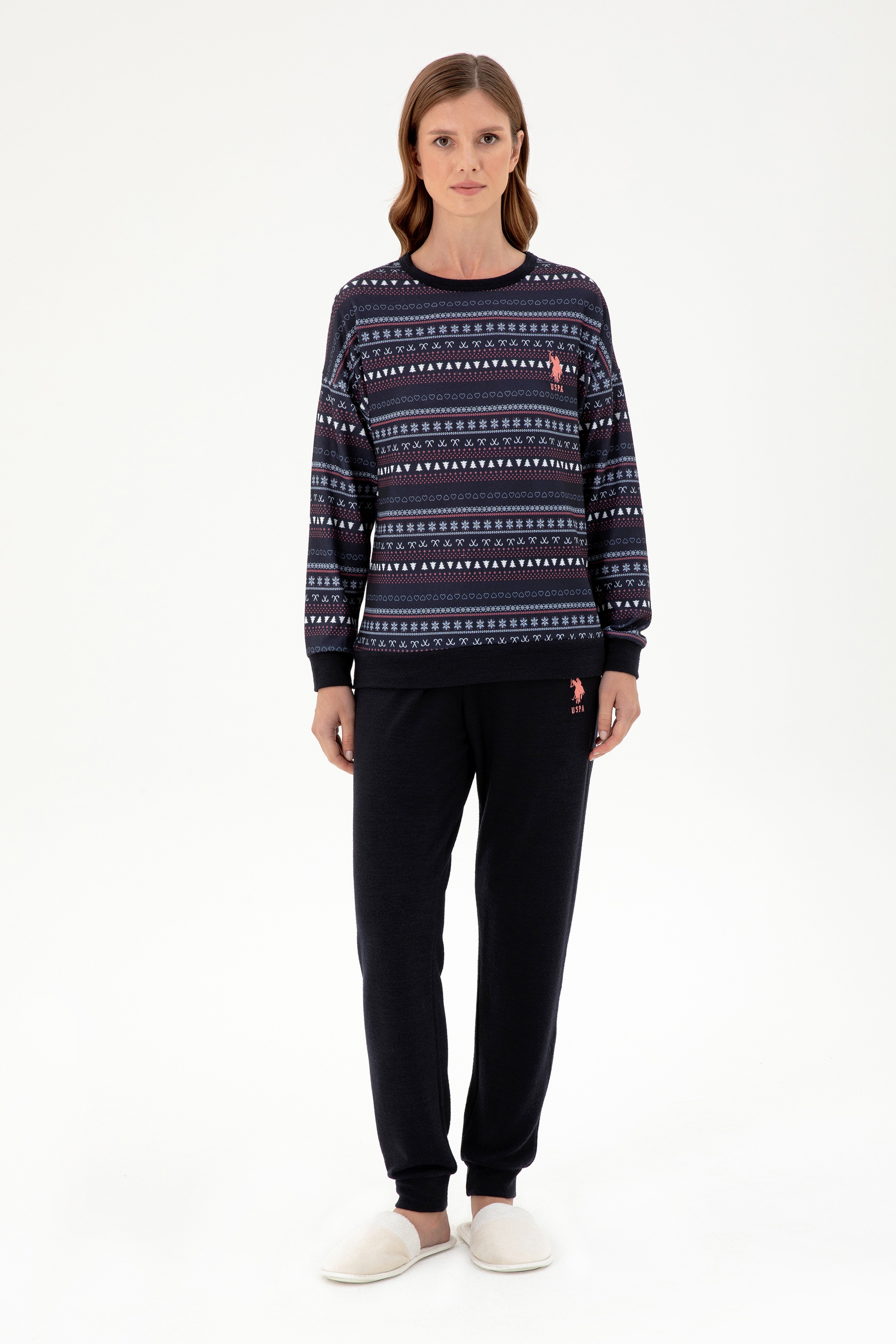 Kadın Lacivert Pijama Takımı - Image 1
