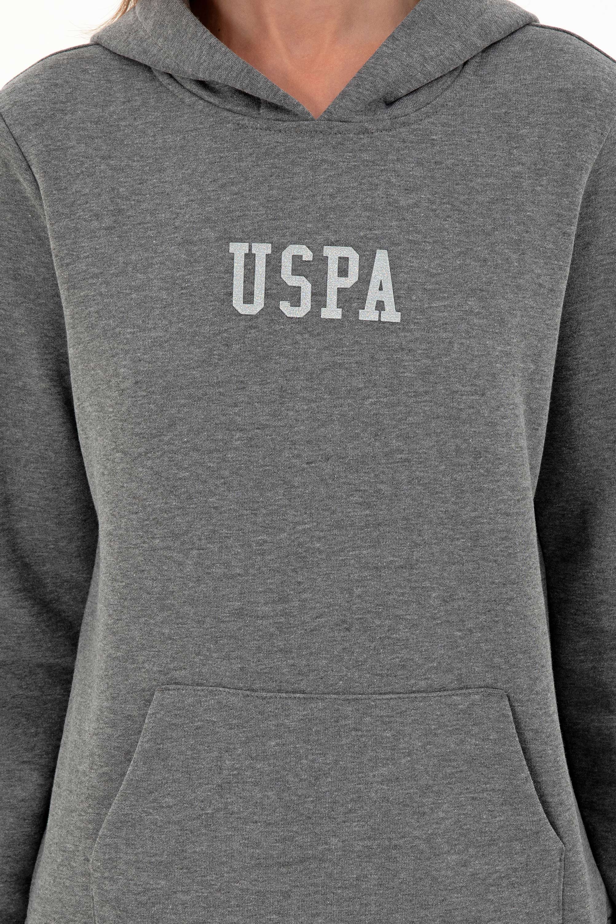 سویشرت هودی آستین بلند رگولار هودی زنانه یو اس پولو | U.S. Polo Assn. - تصویر 6