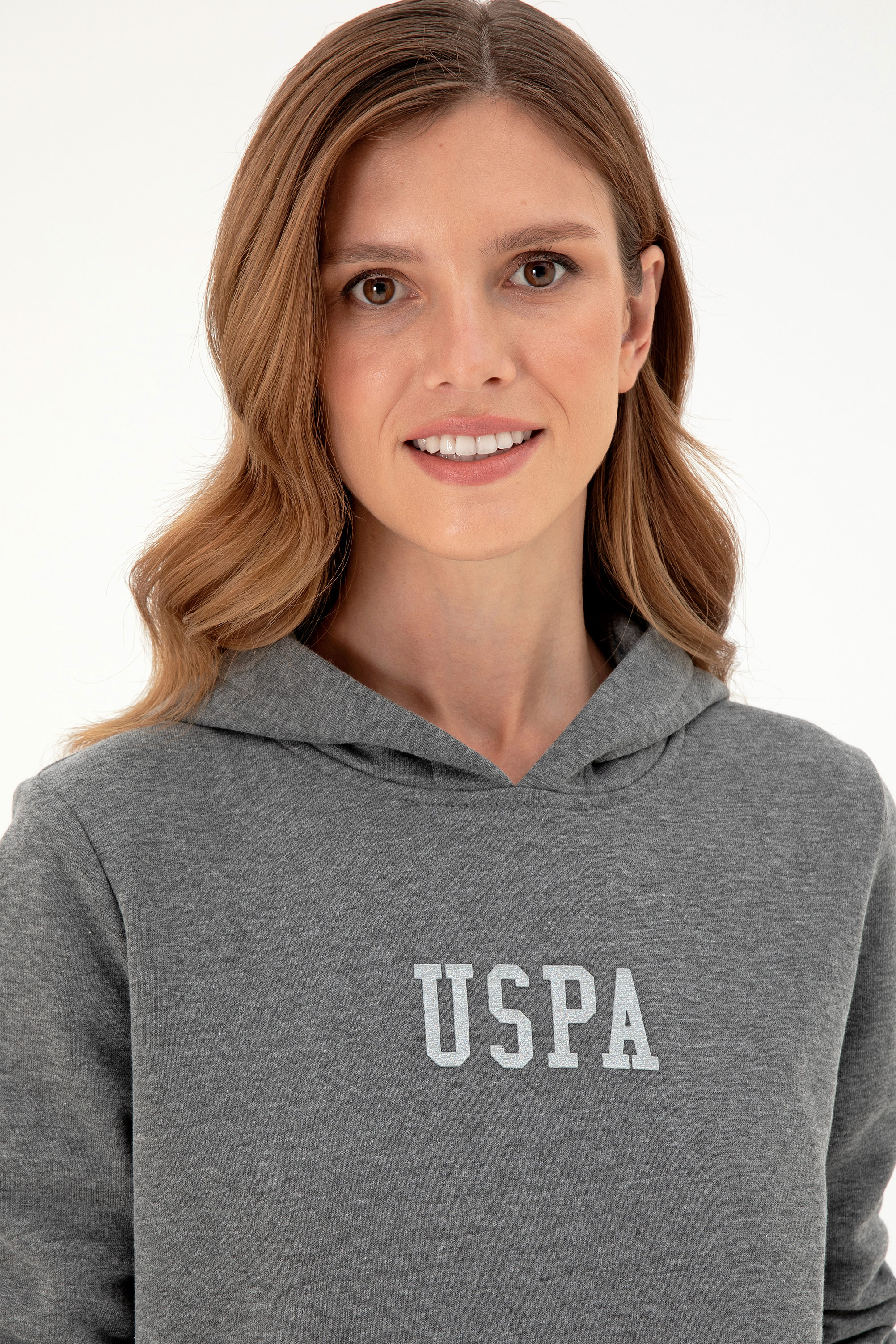 سویشرت هودی آستین بلند رگولار هودی زنانه یو اس پولو | U.S. Polo Assn. - تصویر 2