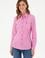 Kadın Fuşya Uzun Kollu Basic Gömlek