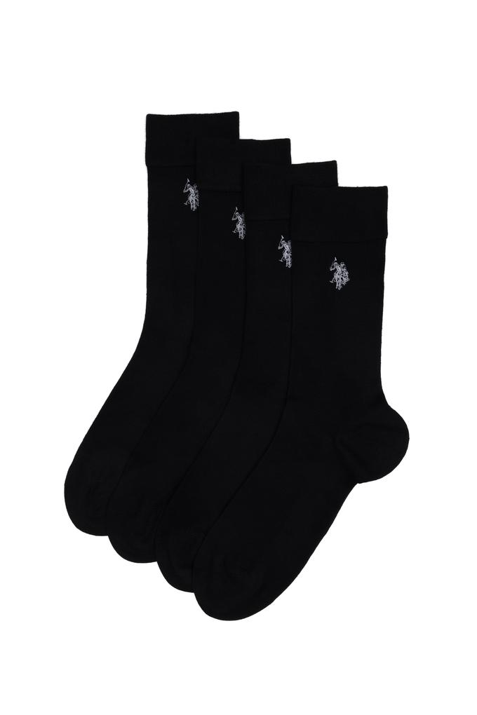 Erkek Siyah 4'lü Çorap