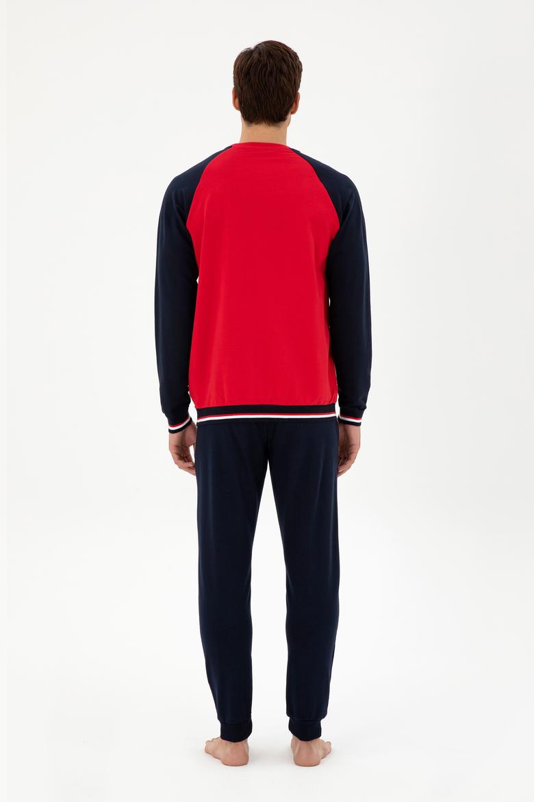 Erkek Kırmızı Pijama Takımı - 50301589004