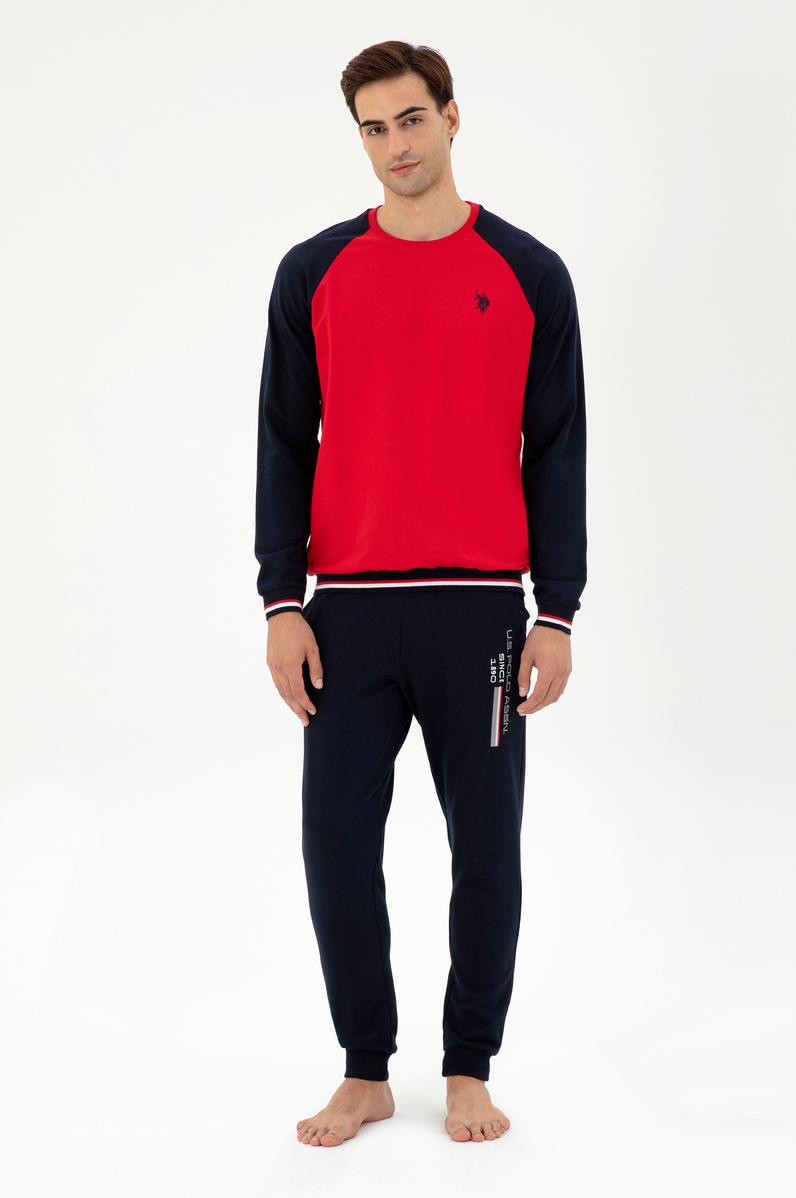 Erkek Kırmızı Pijama Takımı