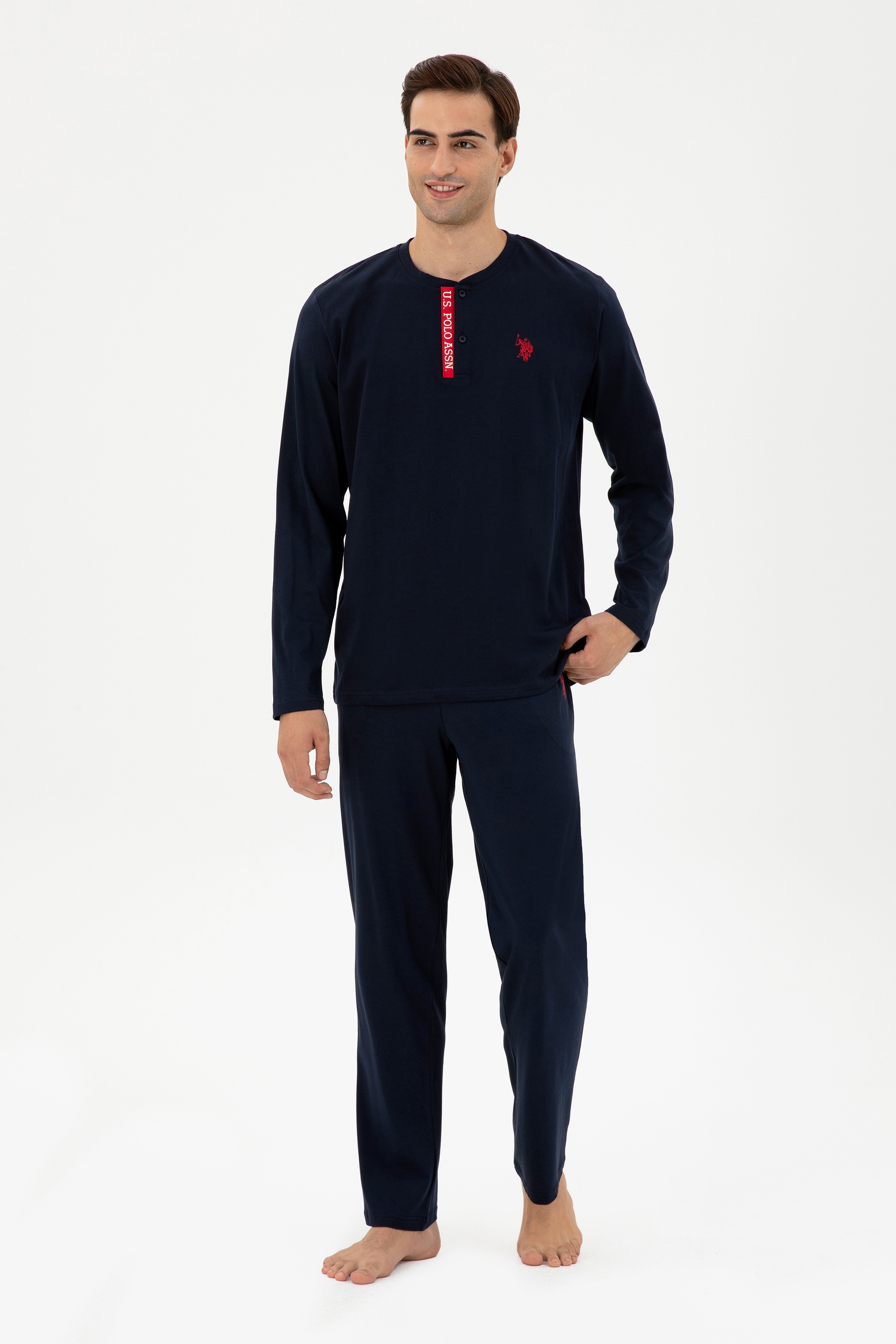Erkek Lacivert Pijama Takımı - Image 1
