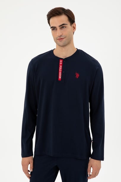 Erkek Lacivert Pijama Takımı