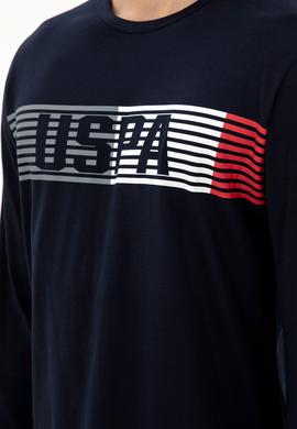 Erkek Lacivert Pijama Takımı - 50301720004