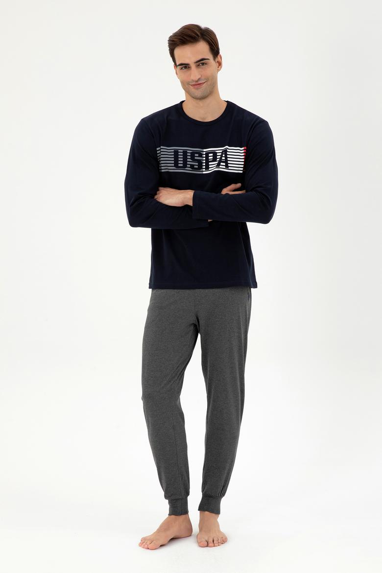 Erkek Lacivert Pijama Takımı - 50301720004
