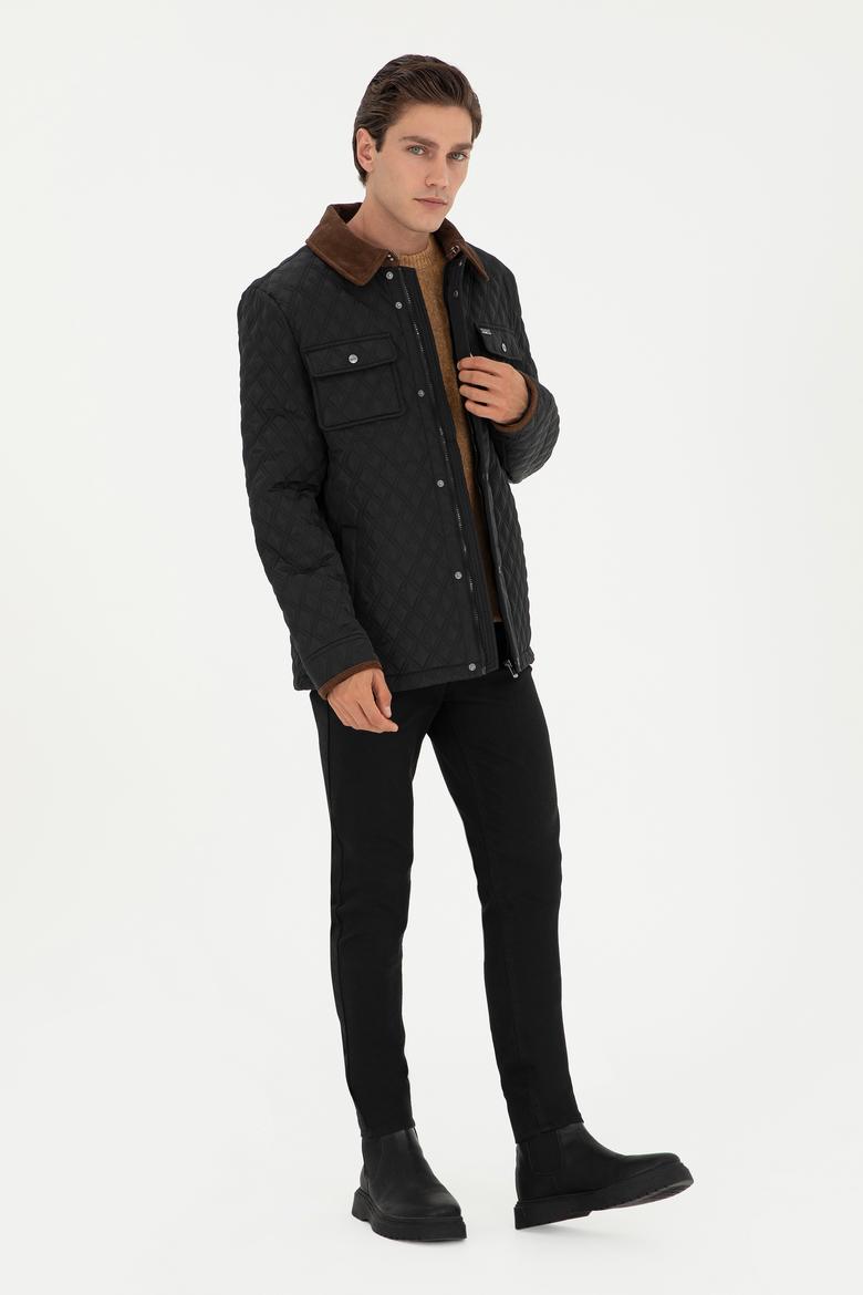 Erkek Siyah Mont - 50292901016