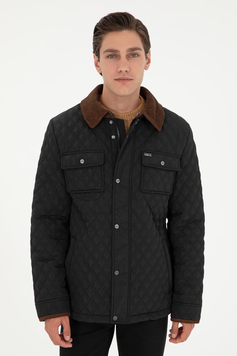 Erkek Siyah Mont - 50292901016