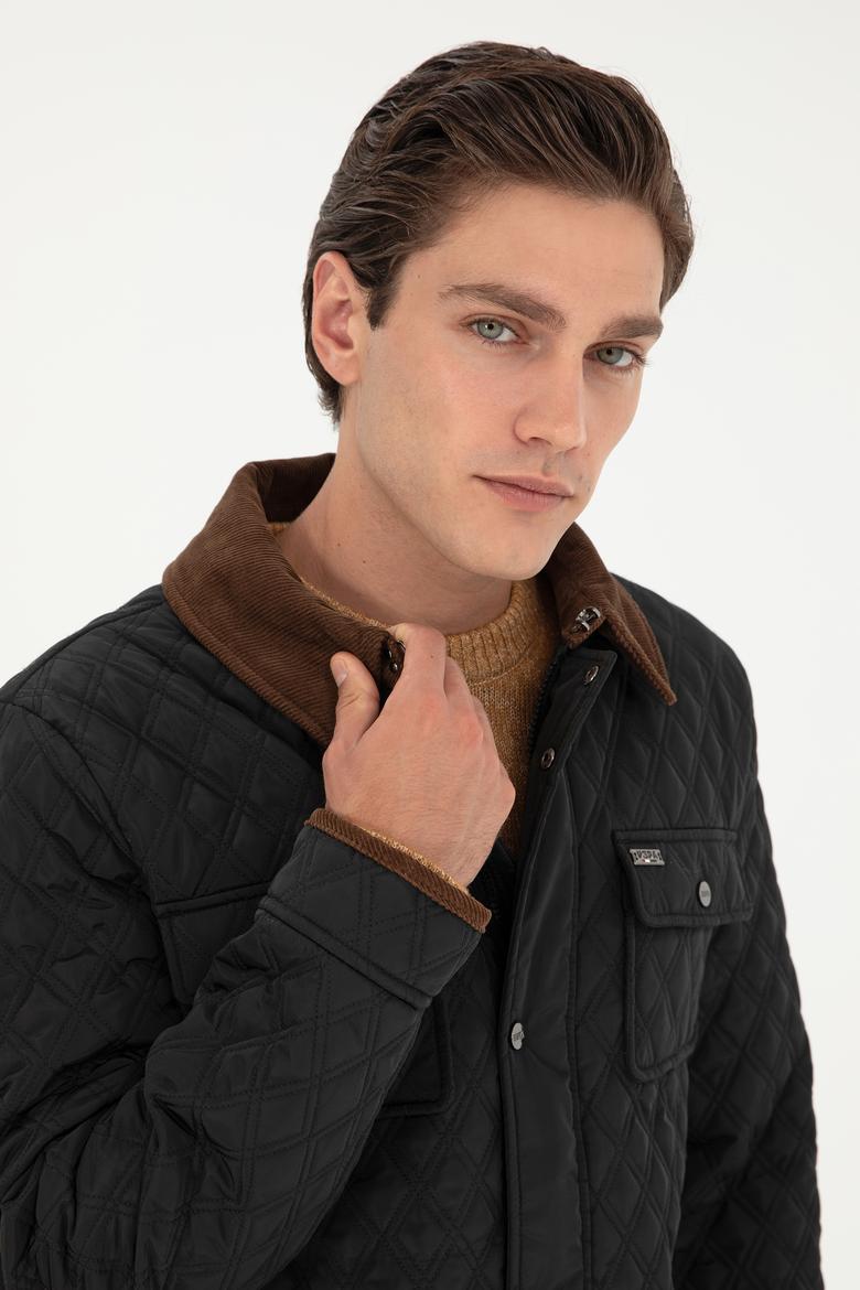 Erkek Siyah Mont - 50292901016