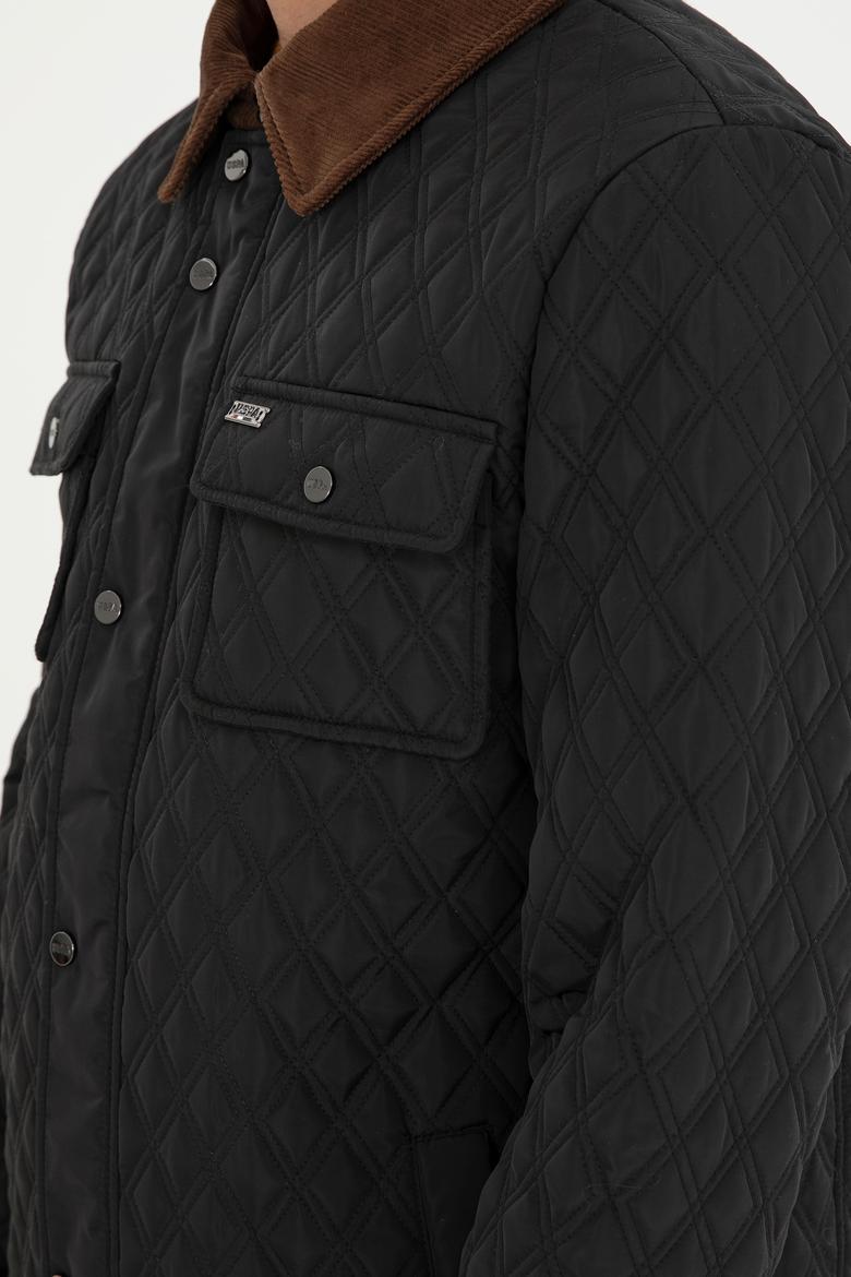 Erkek Siyah Mont - 50292901016