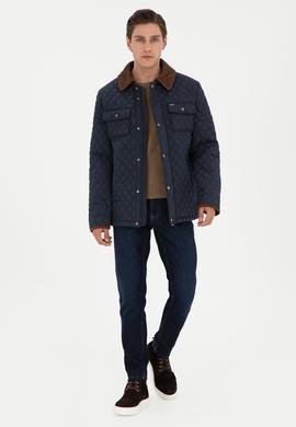 Erkek Lacivert Mont - 50292901037