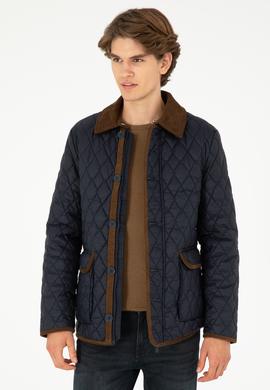 Erkek Lacivert Mont - 50290739008