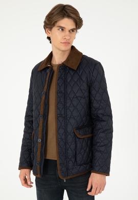 Erkek Lacivert Mont - 50290739008