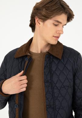 Erkek Lacivert Mont - 50290739008