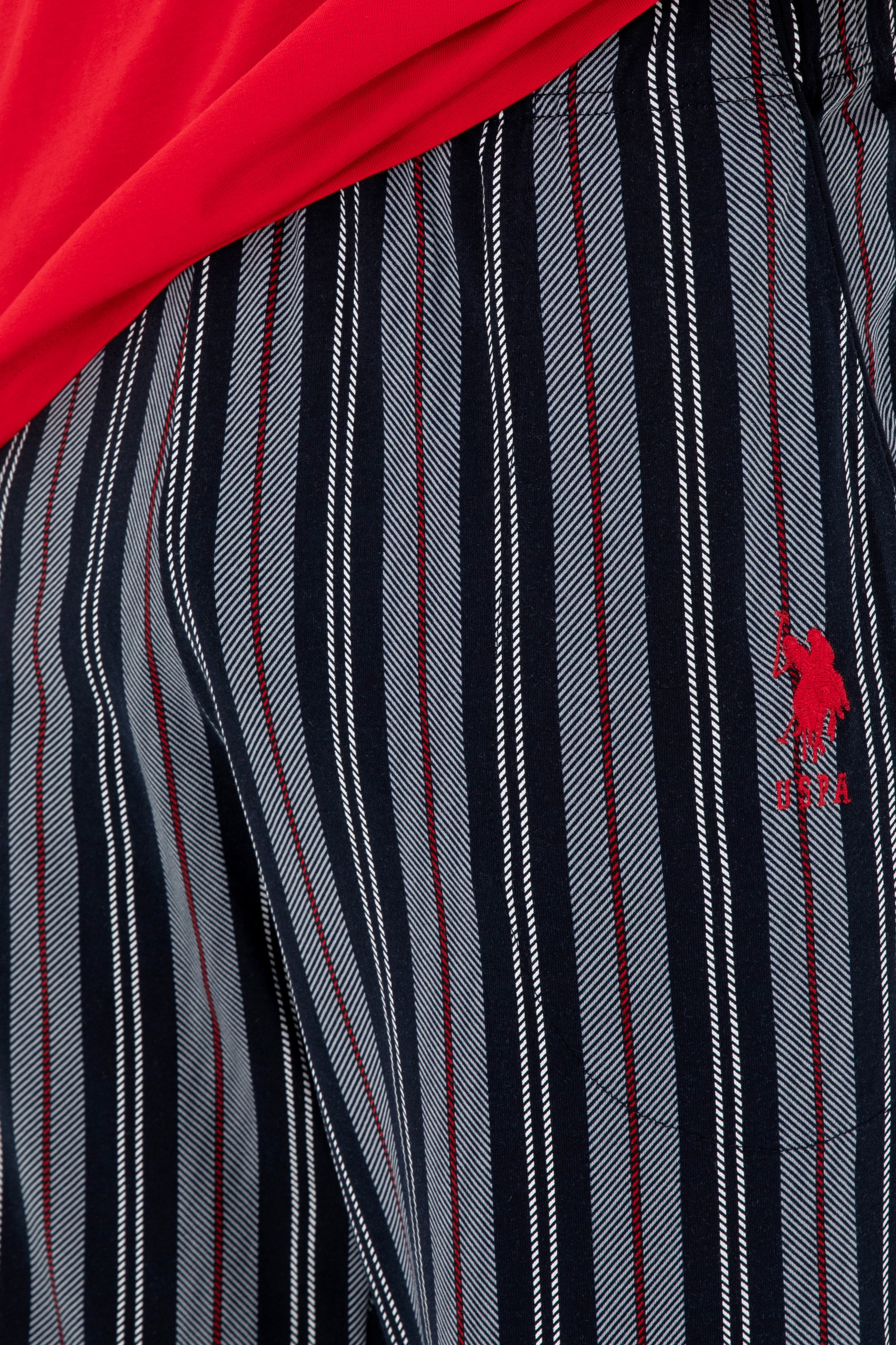 Erkek Kırmızı Pijama Takımı - Image 7