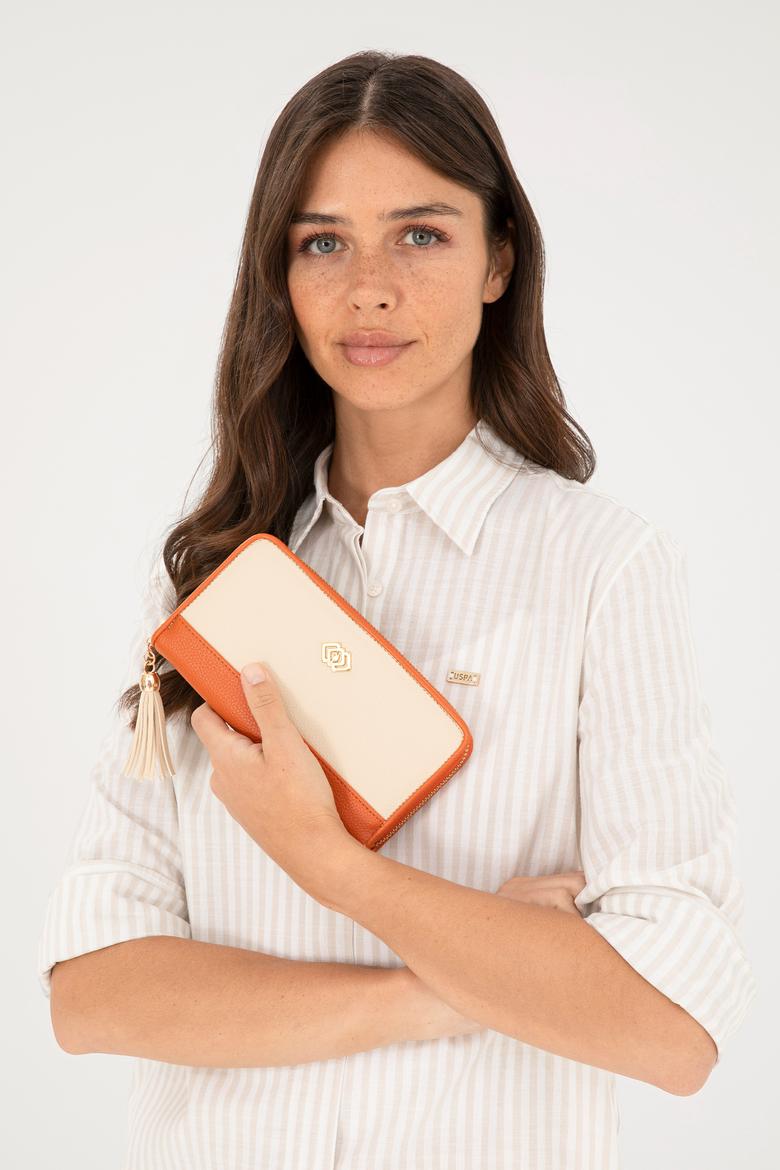Kadın Turuncu Cüzdan