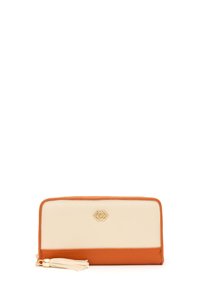 Kadın Turuncu Cüzdan - 50286875001