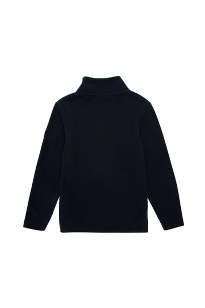 Erkek Çocuk Yarım Fermuarlı Lacivert Polar Sweatshirt