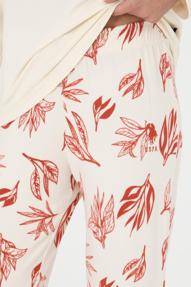 Kadın Kiremit Pijama Takımı - 50302756011