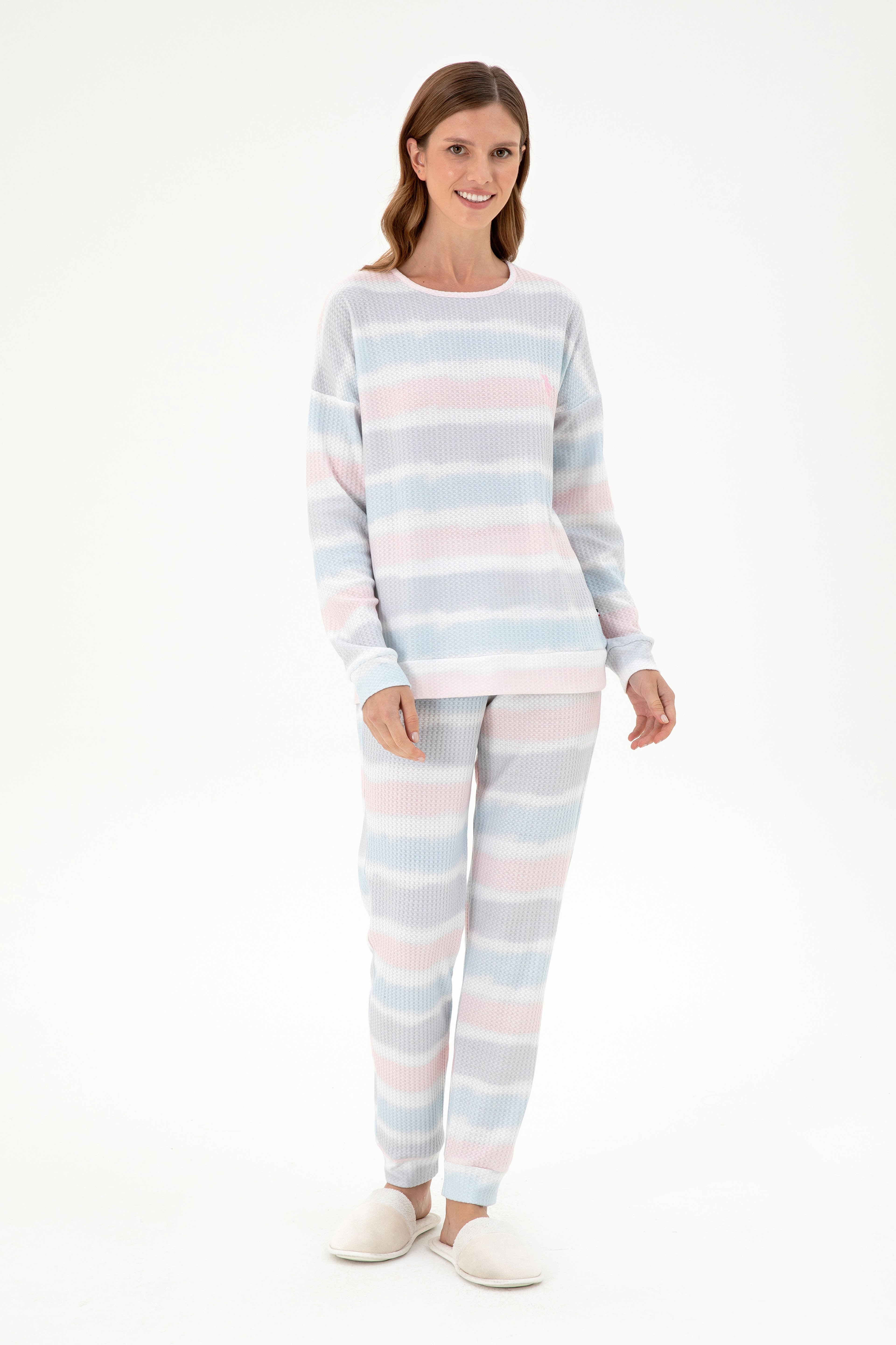 Kadın Kum Pijama Takımı
