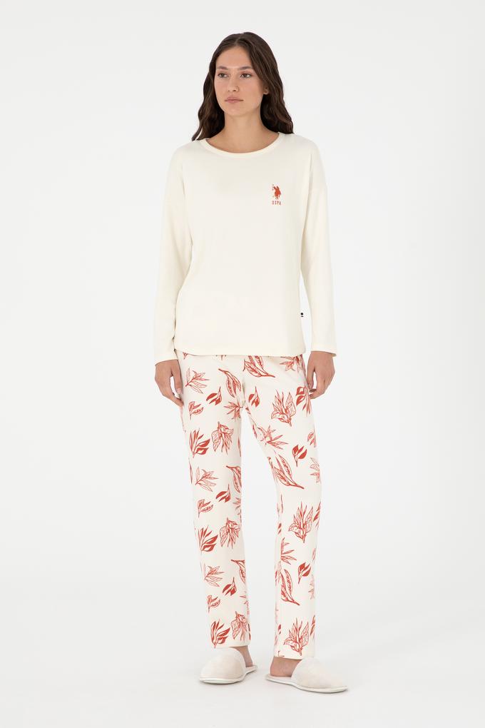 Kadın Kiremit Pijama Takımı