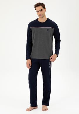 Erkek Lacivert Pijama Takımı - 50301719005