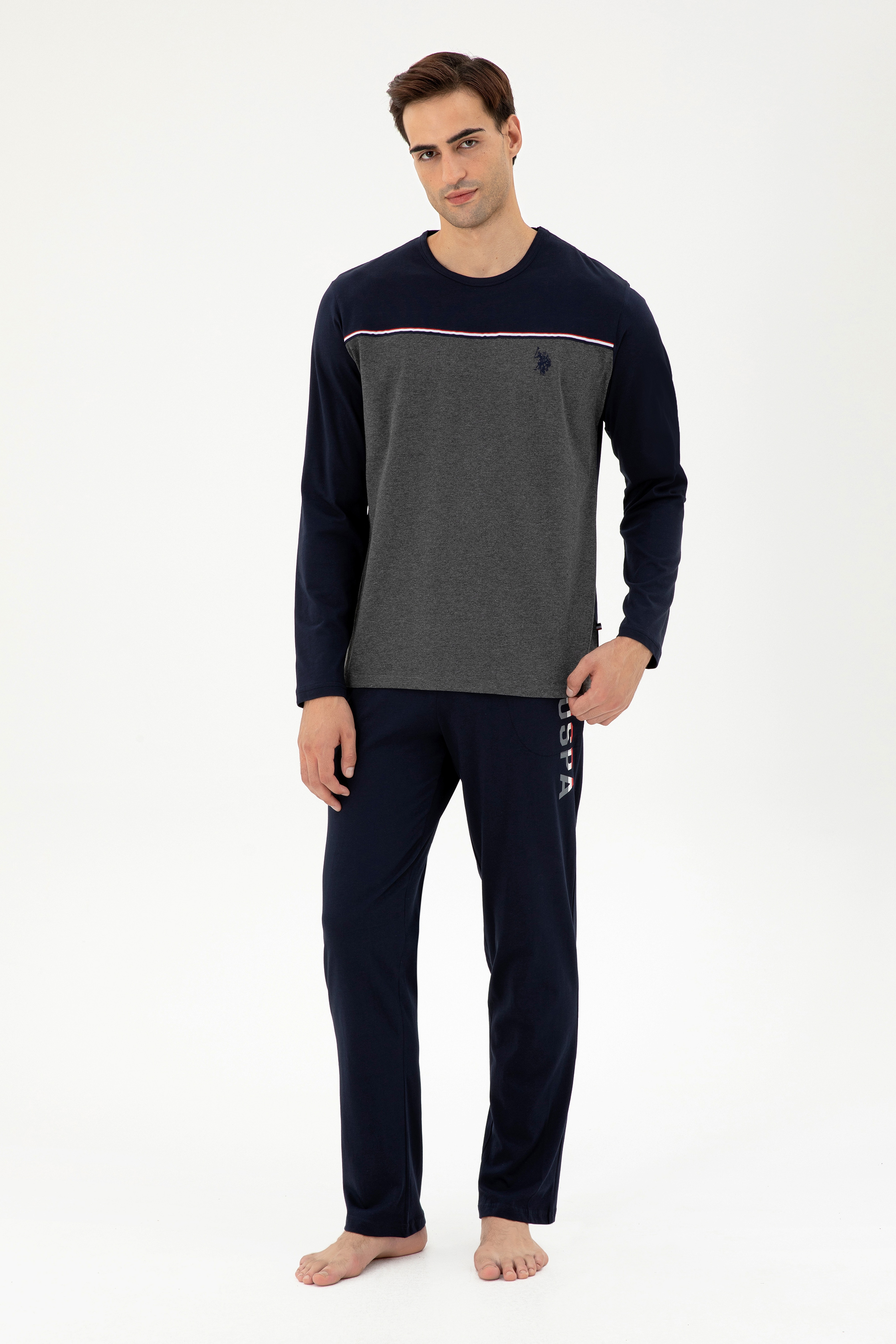 Erkek Lacivert Pijama Takımı - Image 1
