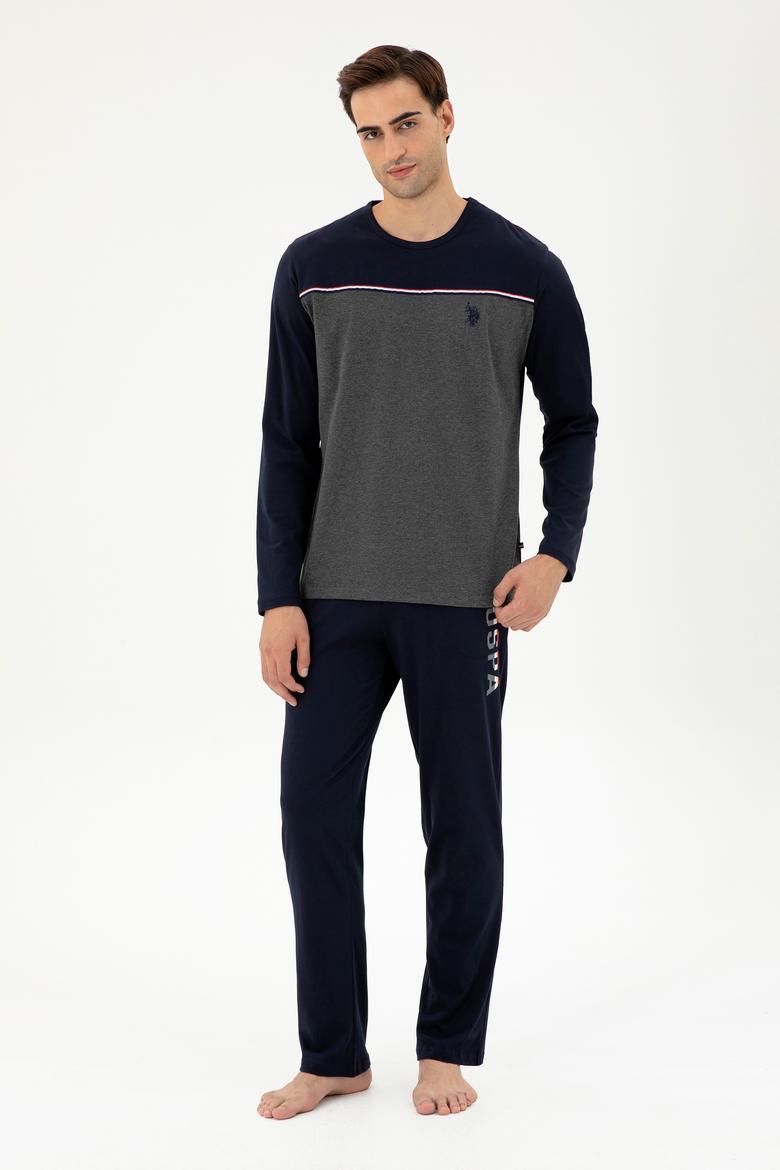 Erkek Lacivert Pijama Takımı