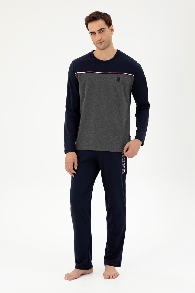 Erkek Lacivert Pijama Takımı
